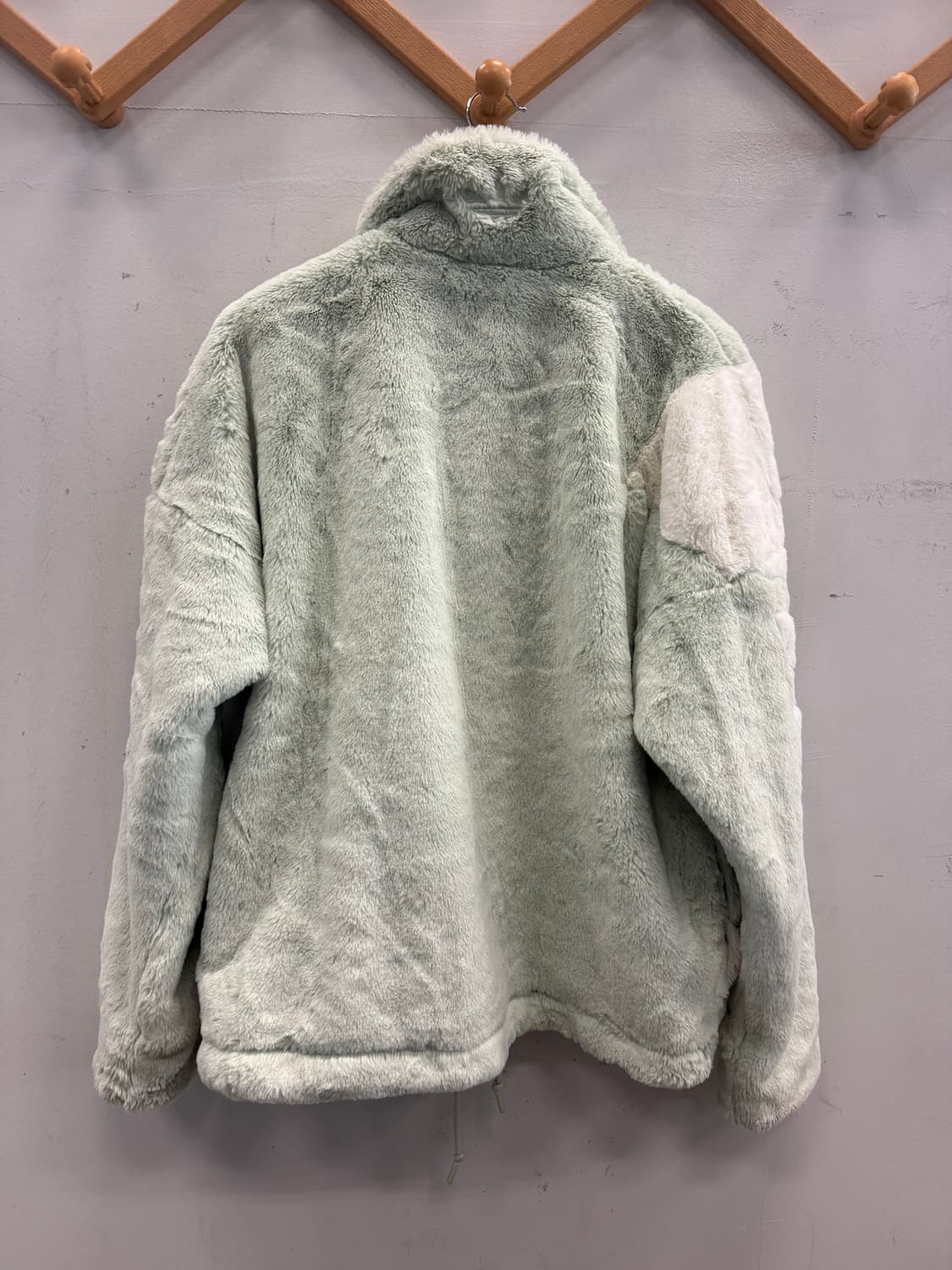 아디다스 트레포일 퍼 후리스자켓 L  상품이미지5