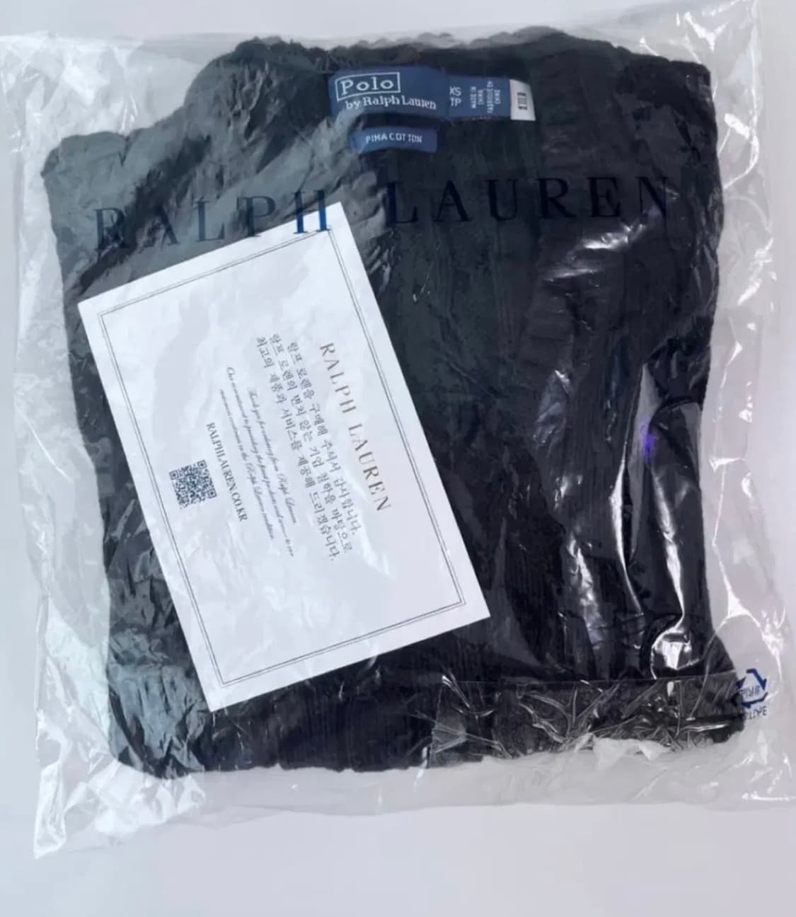 (백화점 정품) 폴로 니트 여성용xs 상품이미지4