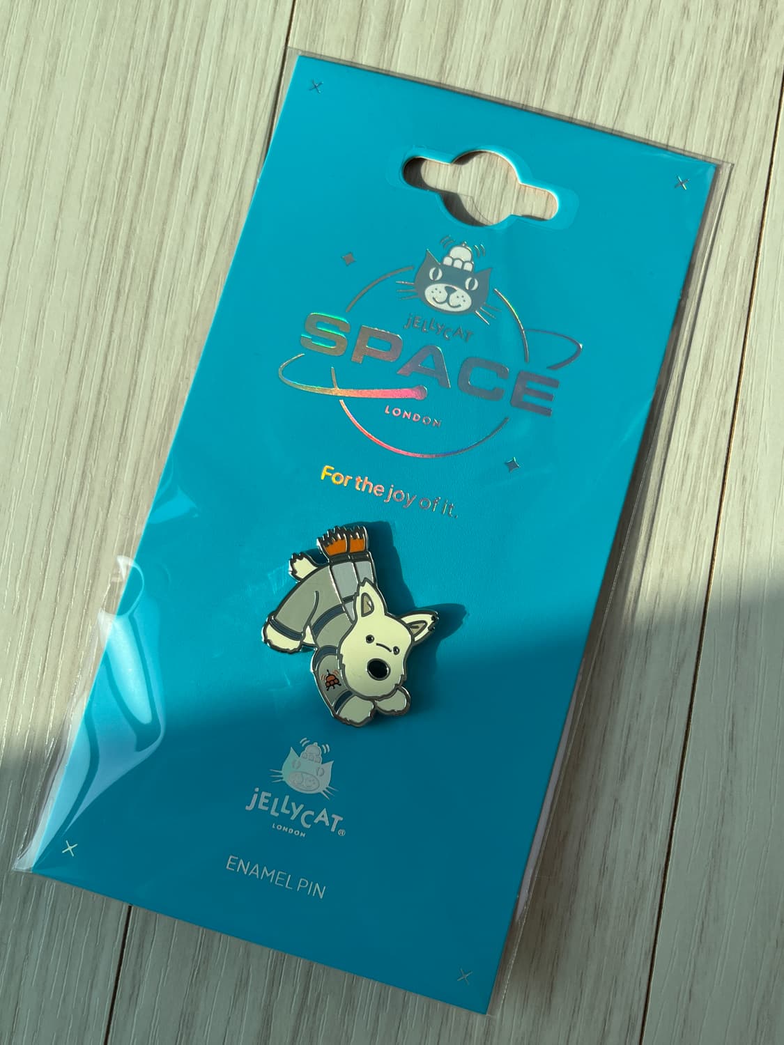 젤리캣 스페이스 팝업 스코티 도그 에나멜 핀 상품이미지1