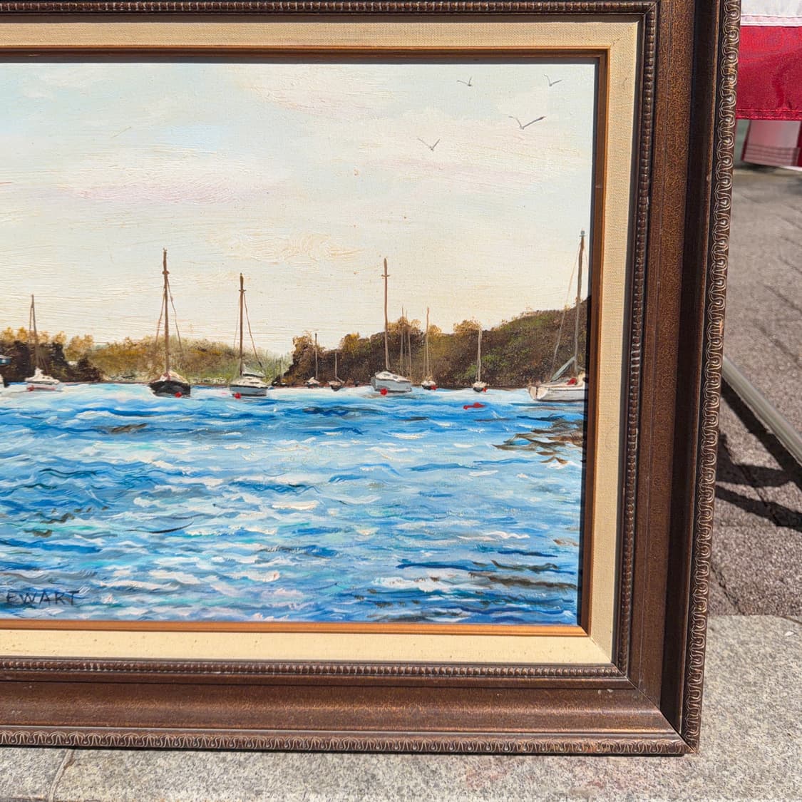 빈티지 소품 우드 프레임 그림액자 상품이미지3