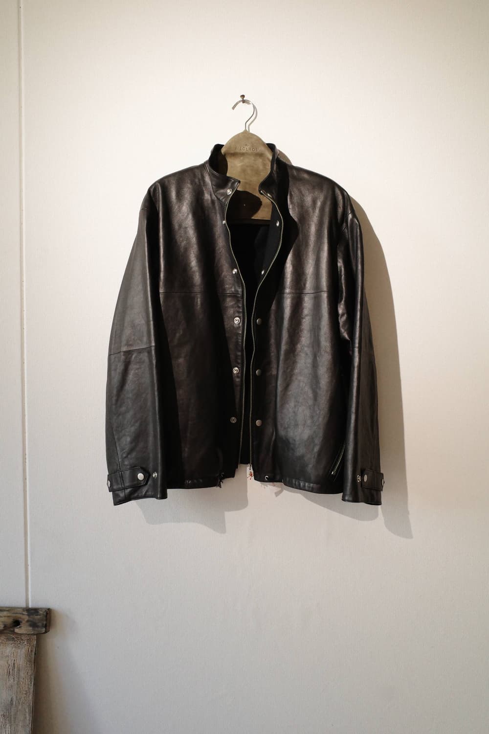 바벨오브젝트 UL 레더자켓 블랙 상품이미지1