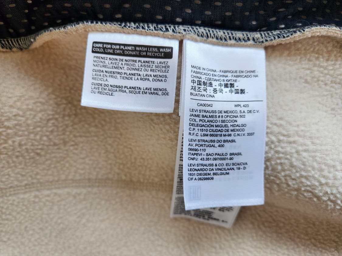 남자 리바이스 후리스 조끼 L 상품이미지3