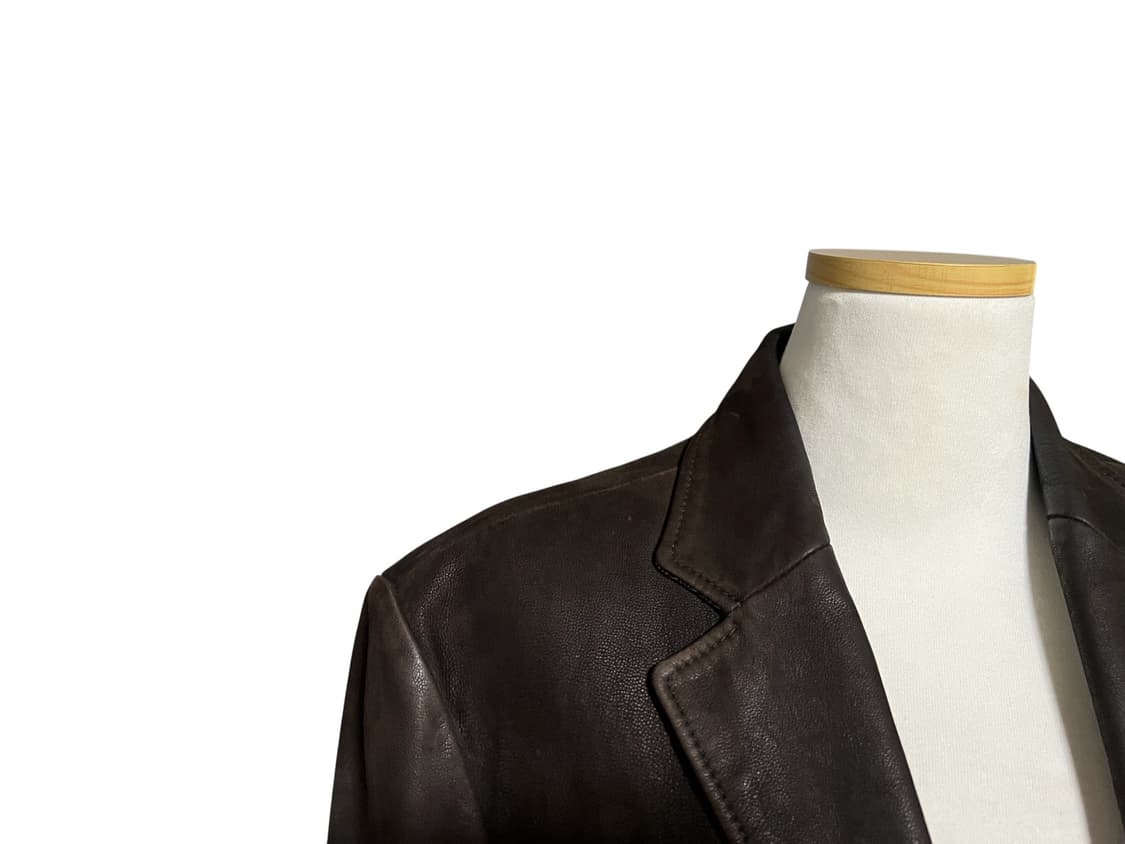 헤지스 가죽 에이징 블레이저 95 상품이미지6