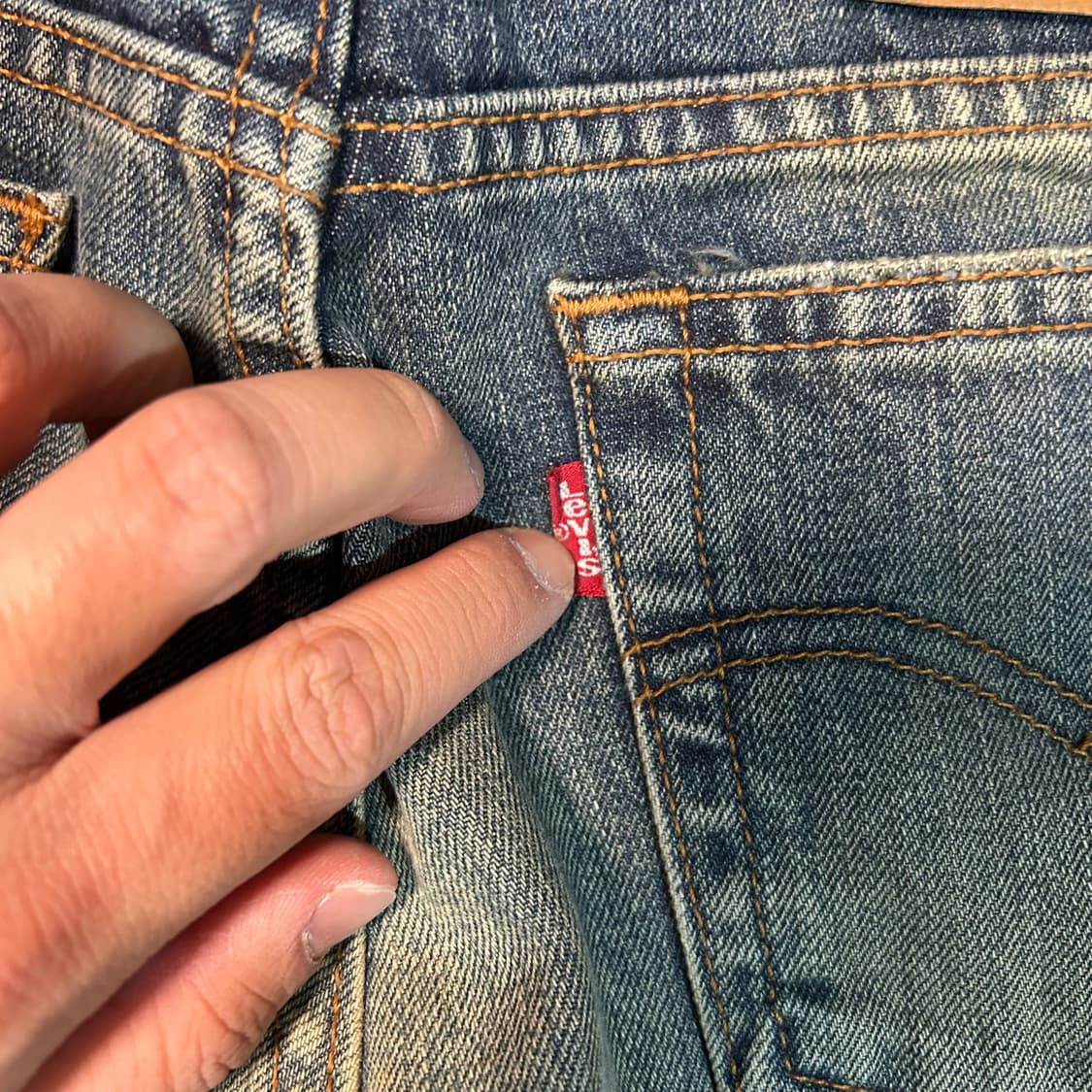 [27X33] 00s 리바이스 577 부츠컷 데님 팬츠(한국생산)  상품이미지7