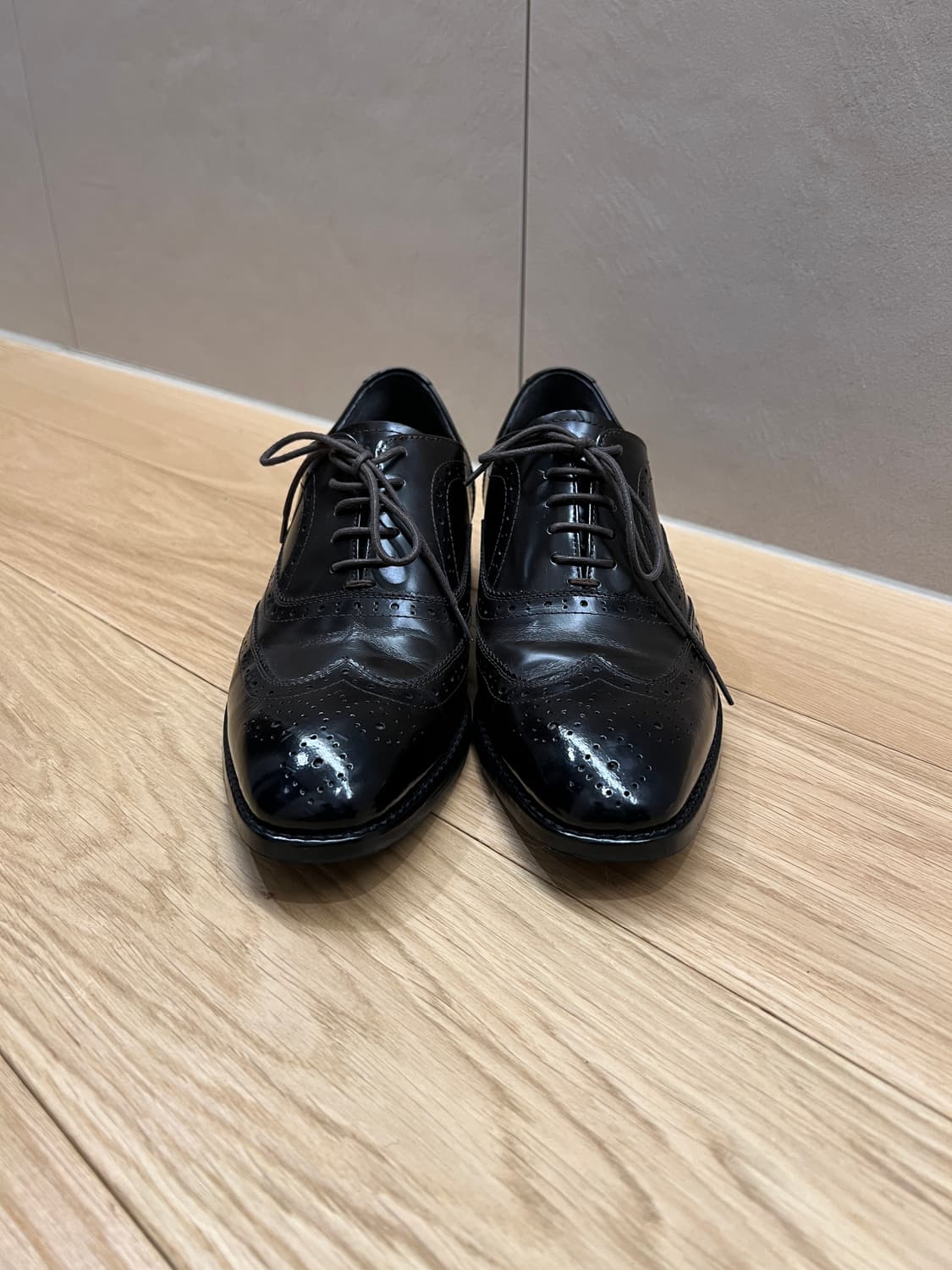 커스텀 윙팁 정장구두 255 키높이 5.5cm 상품이미지4