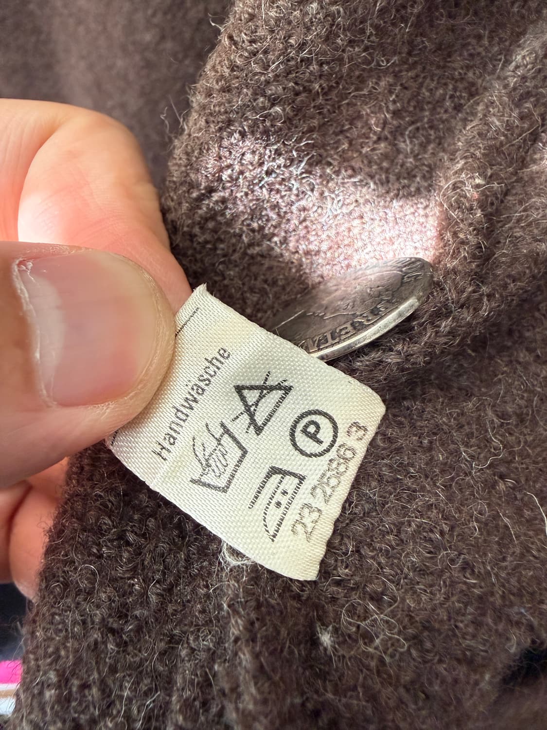 빈티지 울 오스트리아 브라운 트위드 자켓 L 상품이미지7