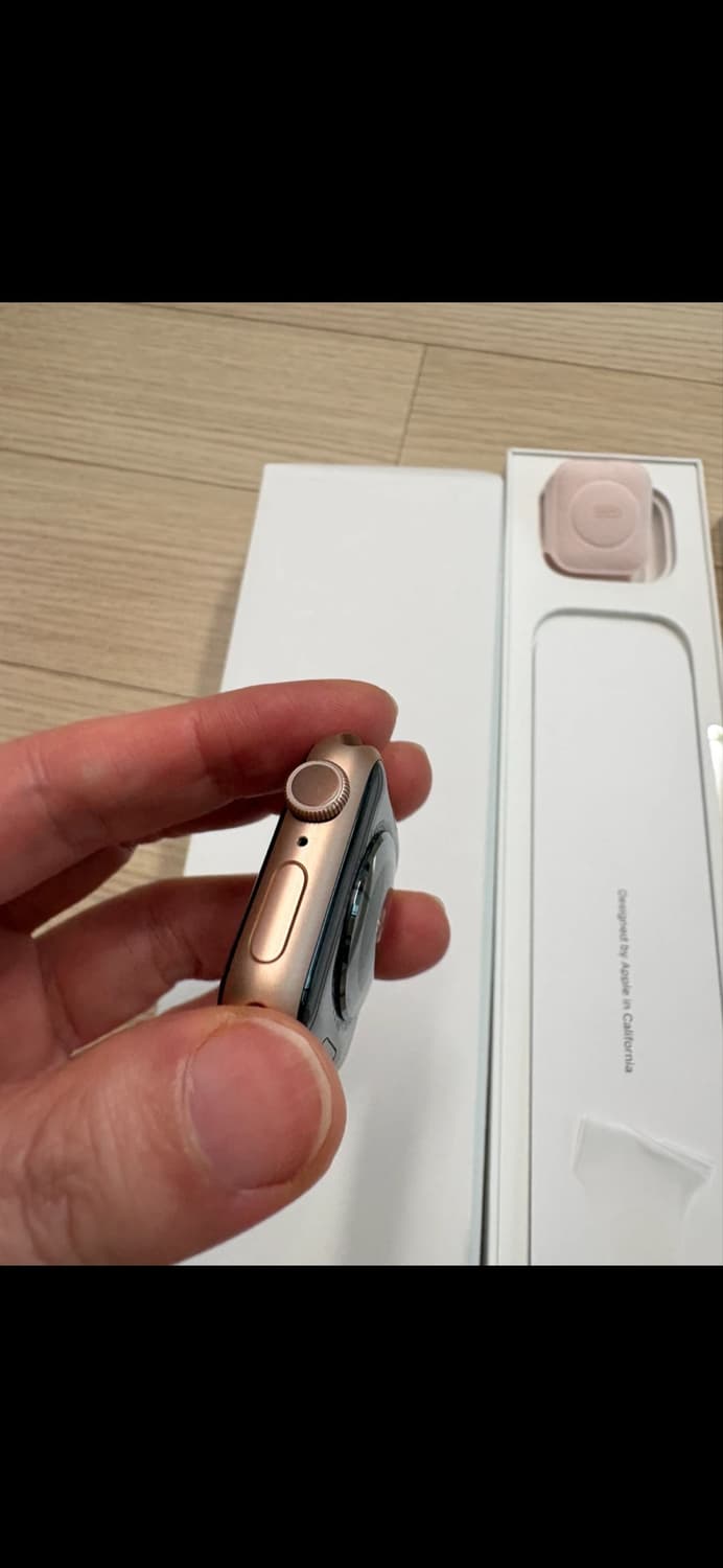 애플워치 5 40mm 로즈골드 배터리100% 상품이미지6