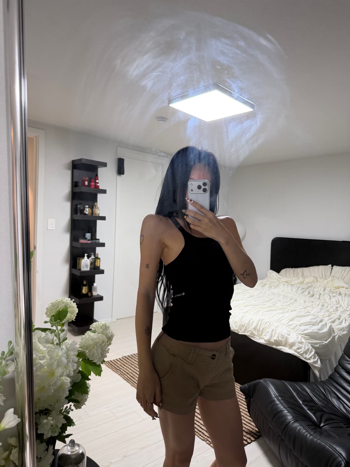 베이지 쇼츠 새상품 상품이미지5