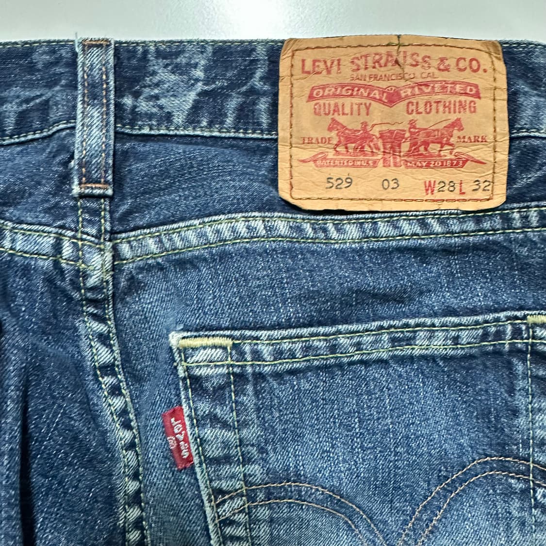 리바이스 529 부츠컷 W28L32 상품이미지3