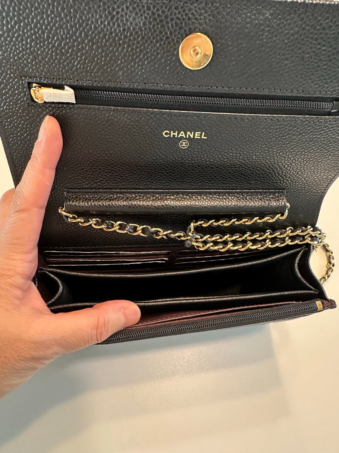 샤넬 woc캐비어 금장 상품이미지5