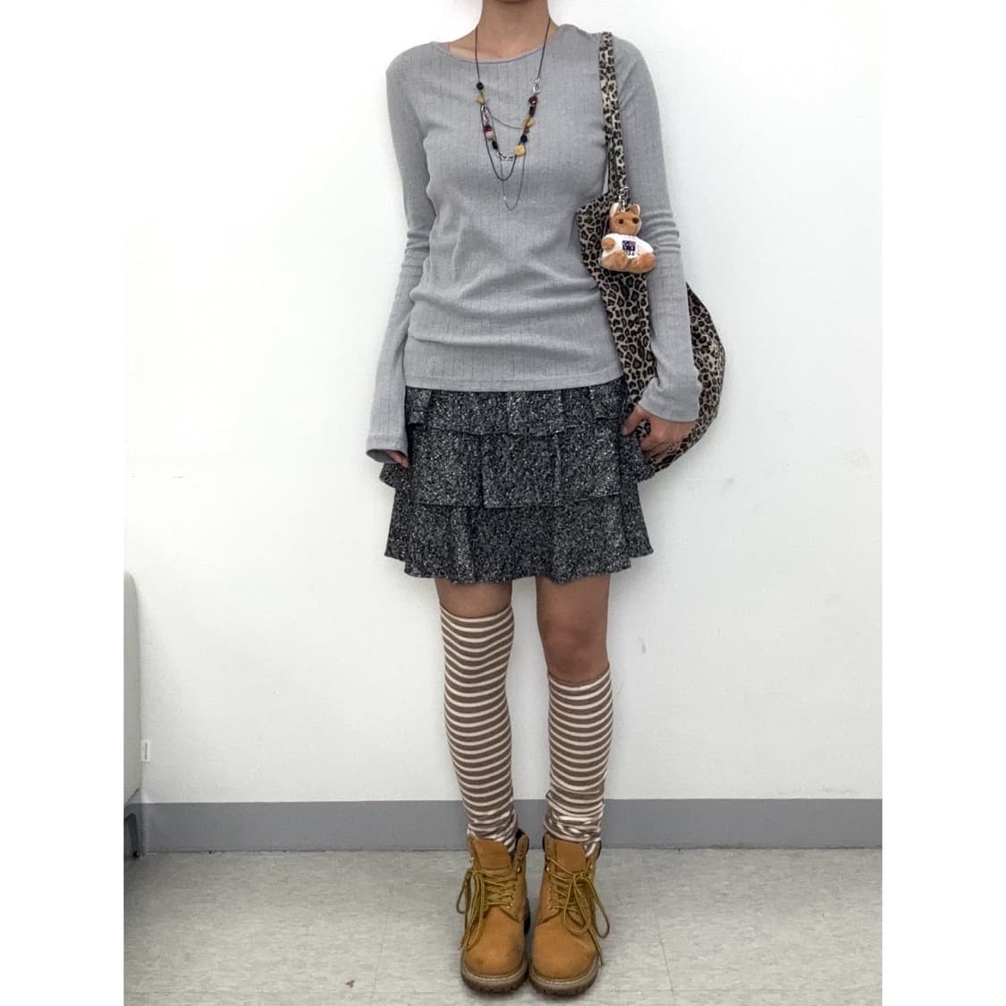 빈티지 그레이 롱슬리브 이너 상품이미지3