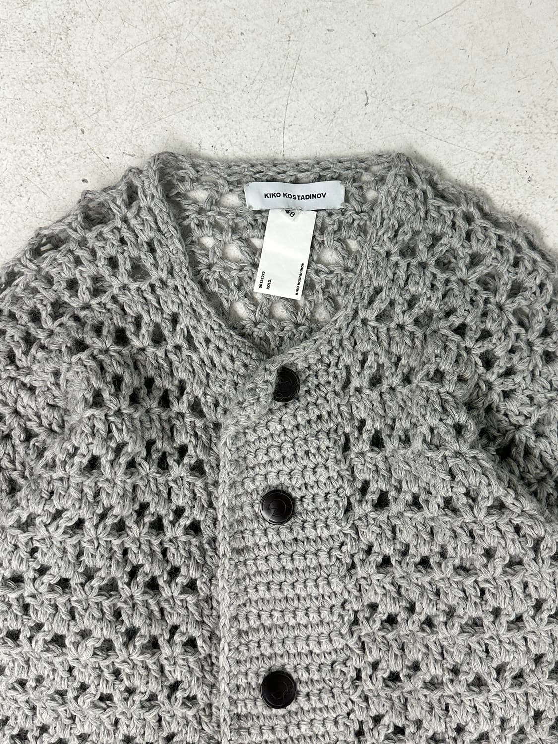 키코 크로셰 니트 가디건 상품이미지5