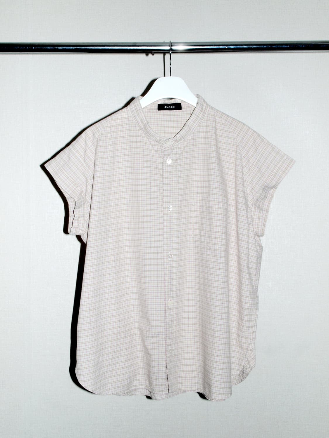 Cotton Raglan Check Shirts 상품이미지1