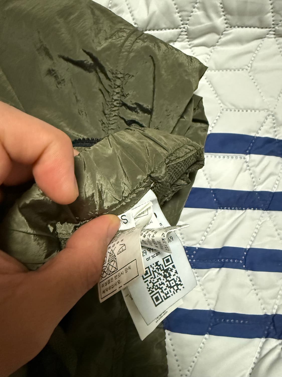 스톤 나일론 조거  상품이미지5