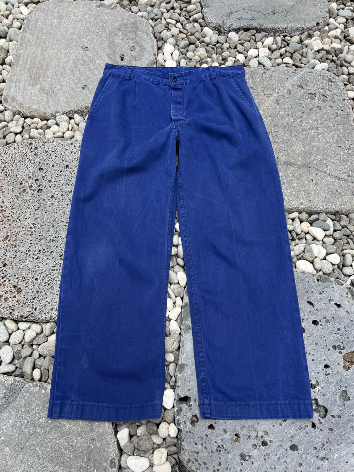 (32인치) OLD VINTAGE FADED BLUE 프렌치워크팬츠 상품이미지1