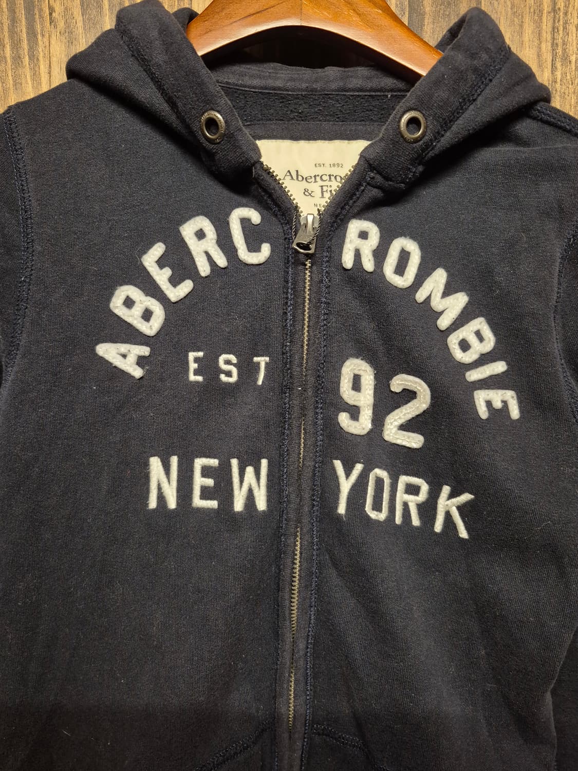 ABERCROMBIE LETTERING HOODIE ZIPUP  상품이미지4