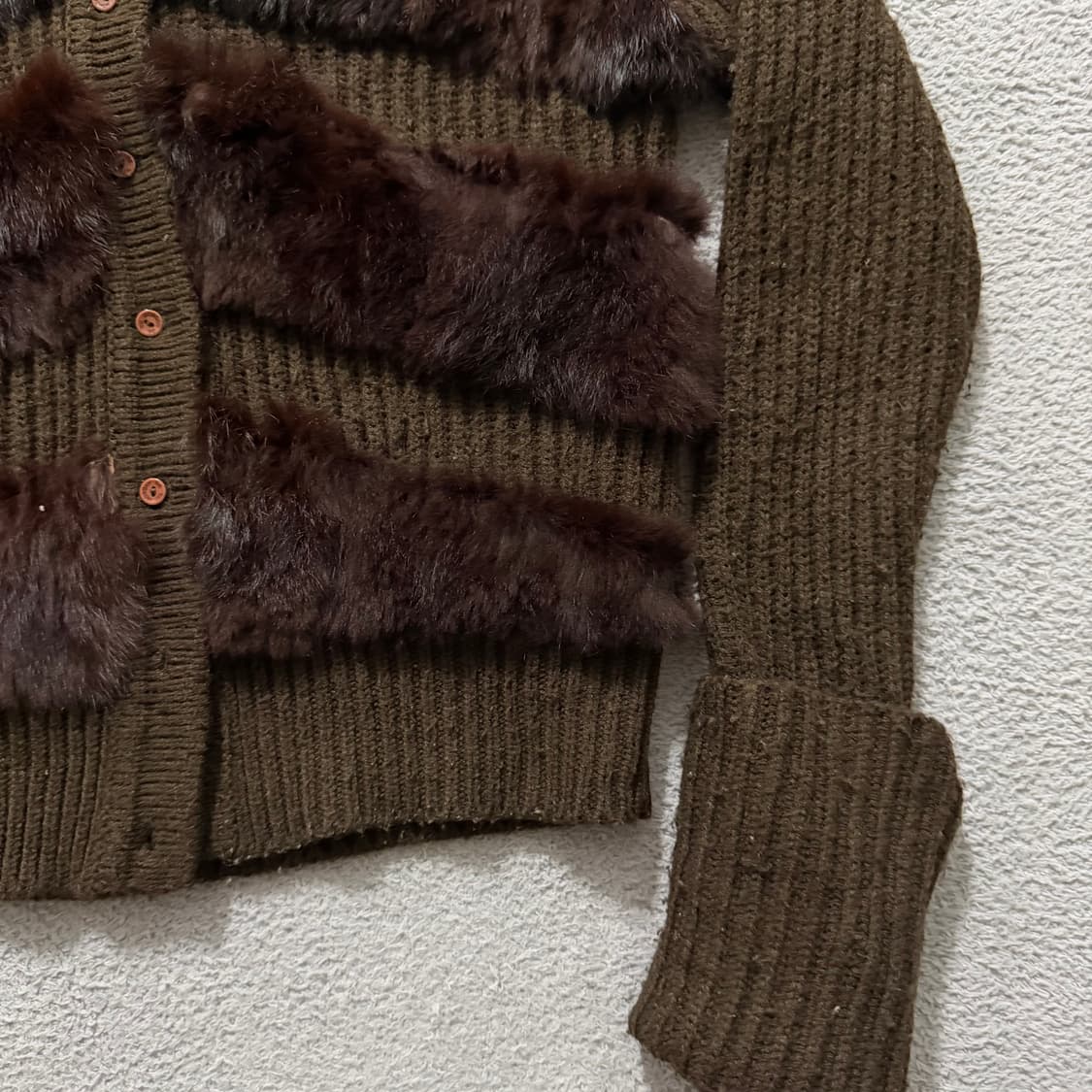 Morgan fur cardigan 상품이미지3