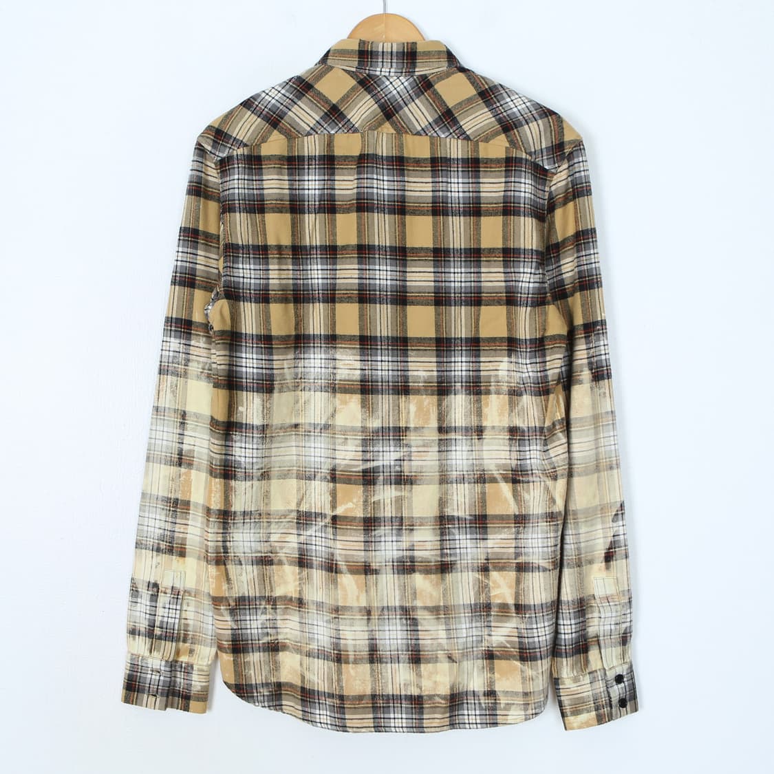 페이스커넥션 PLAID BLEACHED 셔츠 상품이미지2