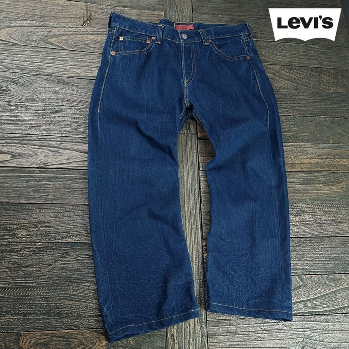 [리바이스] 타입원 루즈 스트레이트 데님 팬츠 청바지 M19075 상품이미지1