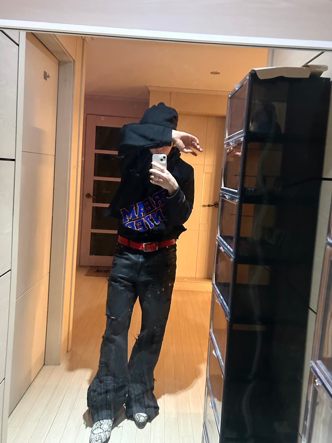 Liberal Youth Ministry Crop Hoodie 상품이미지5