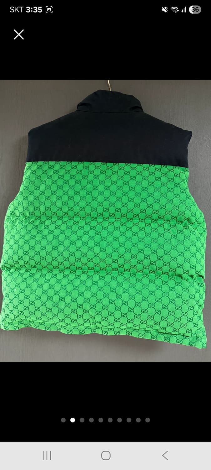 구찌 노스페이스 패딩조끼 우주매물 상품이미지2