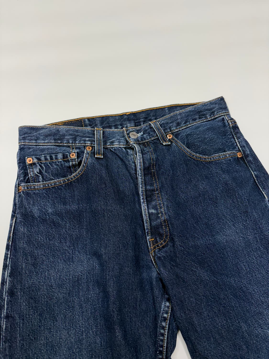 Levis 리바이스 501 진청 데님 팬츠 청바지 상품이미지4