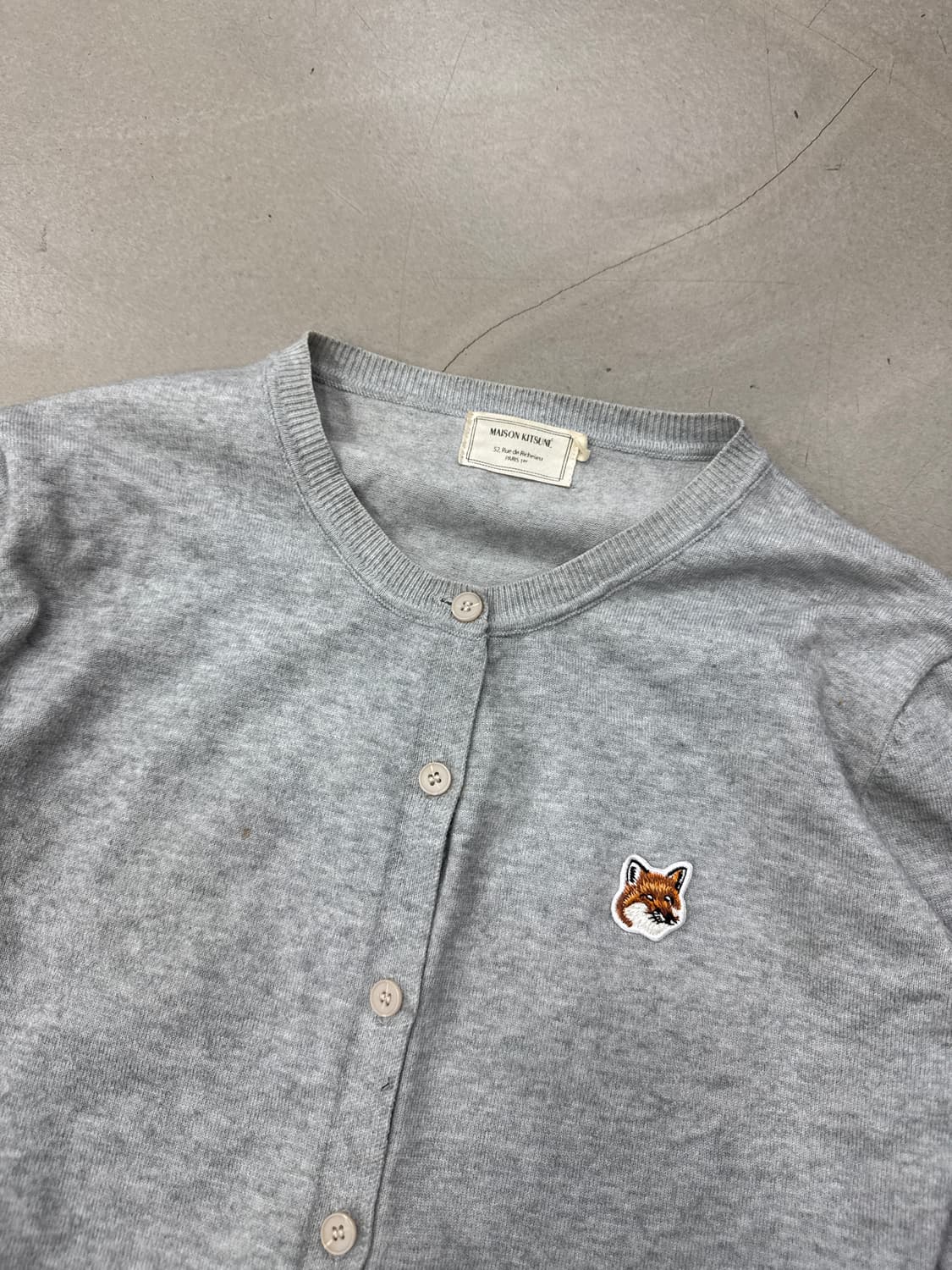 메종키츠네 가디건 M 상품이미지2