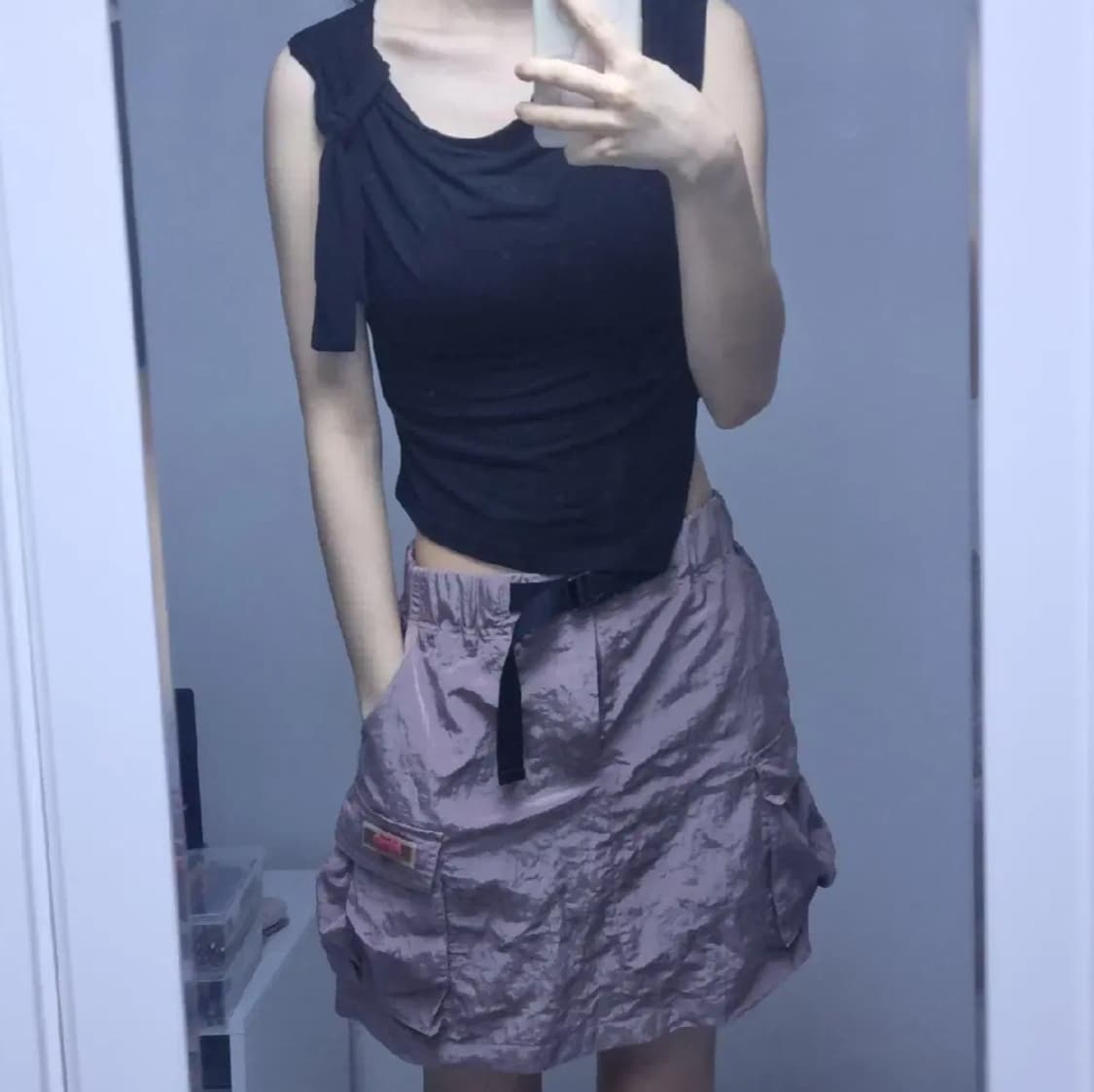 키르시 KIRSH POCKET SKIRT JS [INDIE PINK] 상품이미지4