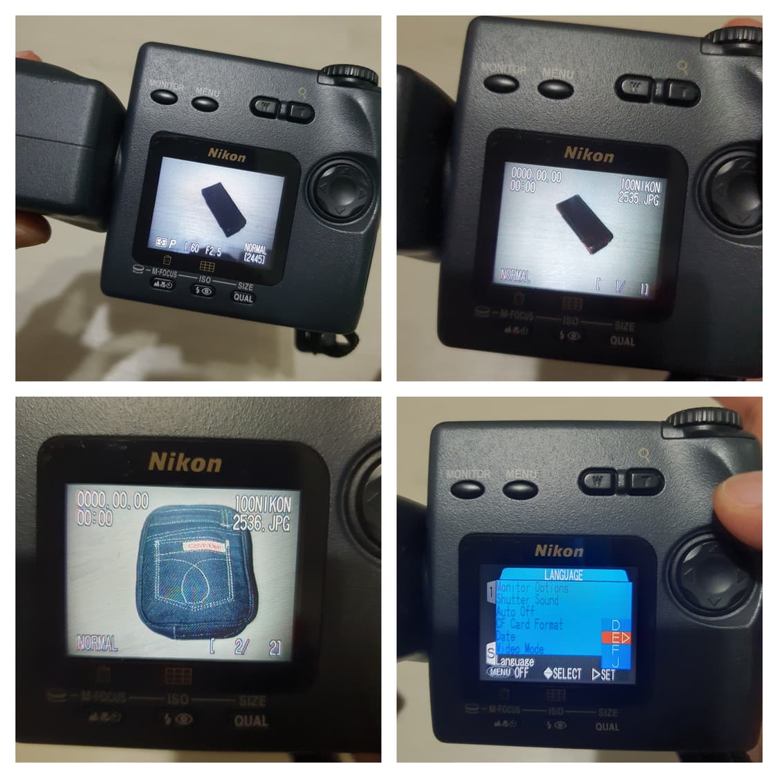 니콘 쿨픽스 990 디카 + 2GB CF메모리카드 상품이미지5