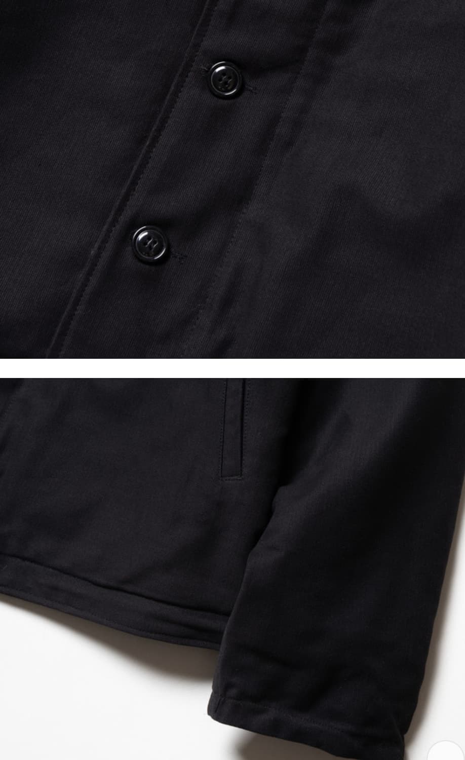 YMCL KY USN N-1 덱자켓 (블랙, 38) 상품이미지4