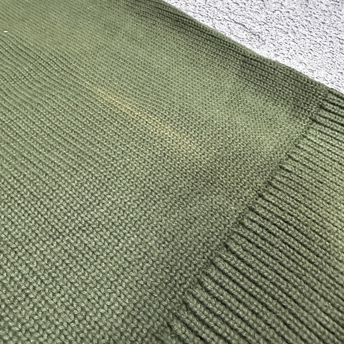 ✨ (바배) 타미 힐피거 카키 니트 집업  상품이미지6