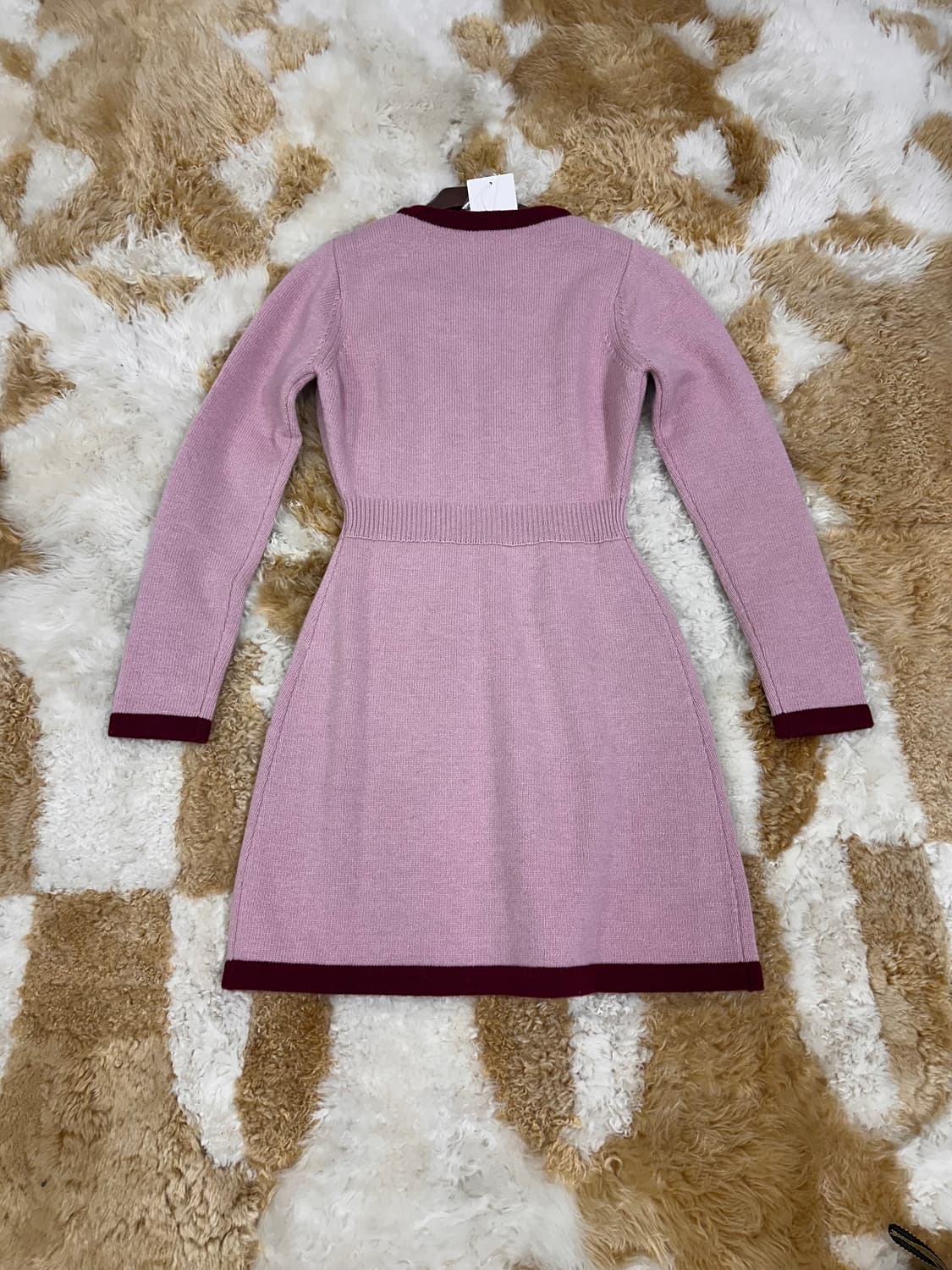 (1)시에 루나포인트 울캐시미어 니트 원피스 새상품 상품이미지5