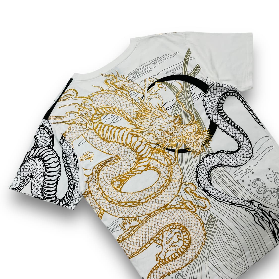 DURANTE Oriental Gold Dragon T-Shirt 상품이미지5