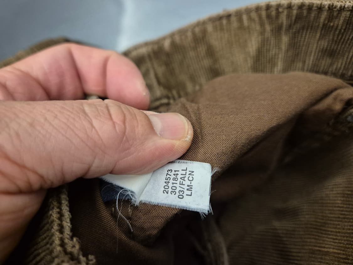 00s GAP 코듀로이 토트 백 상품이미지6