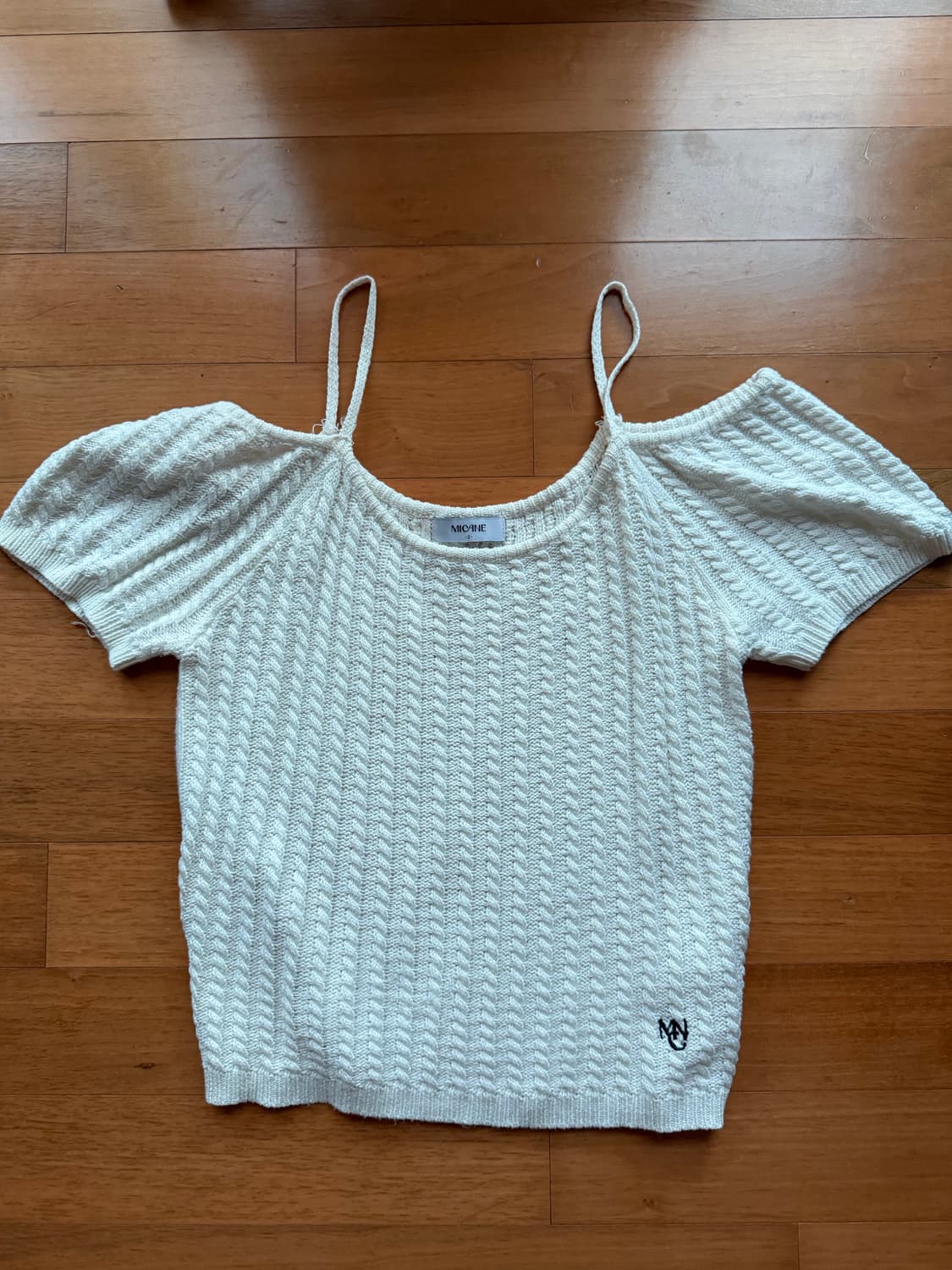 미케네 Dainty Off-shoulder Knit 오프숄더 상품이미지2