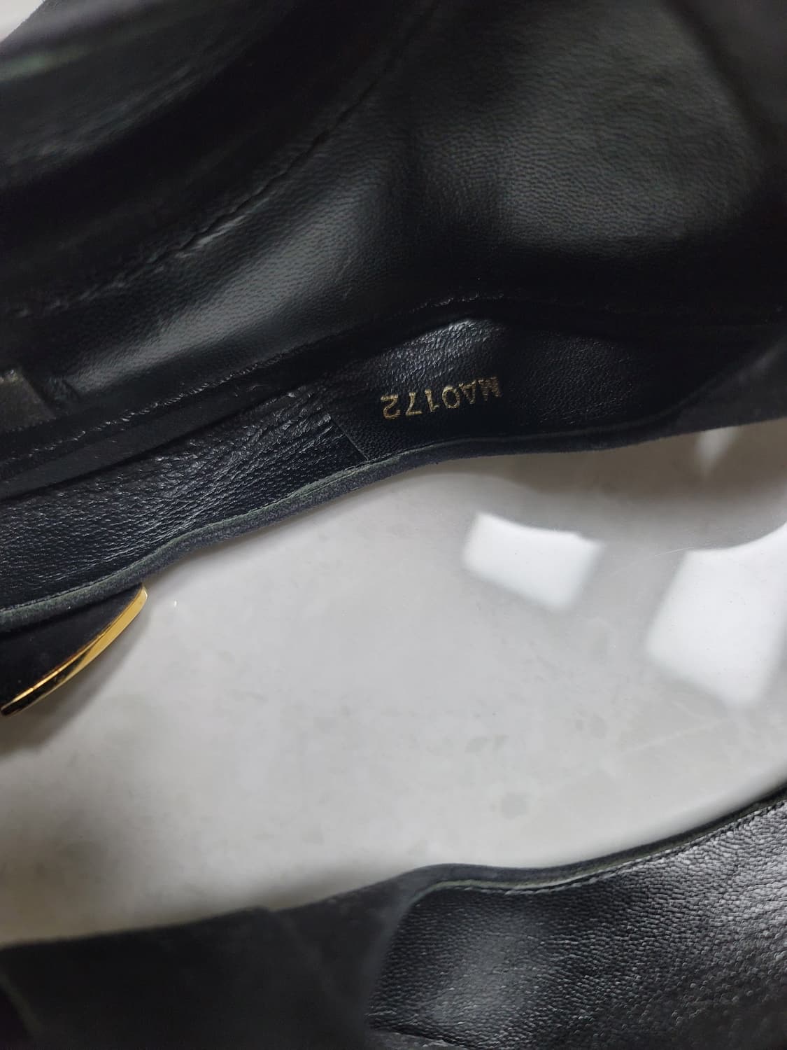 루이비통 블랙 스웨이드 하이힐 35(220사이즈) 상태극상 상품이미지7