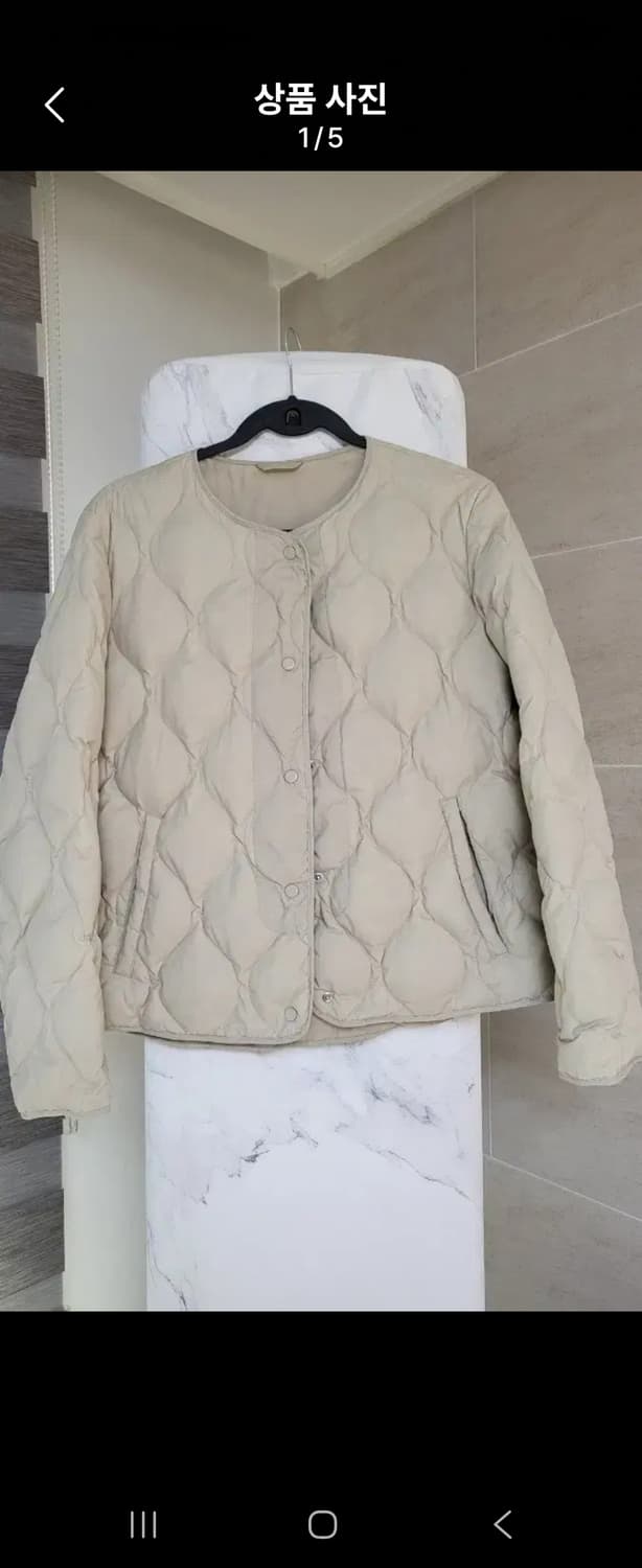 지오다노 경량패딩 상품이미지1