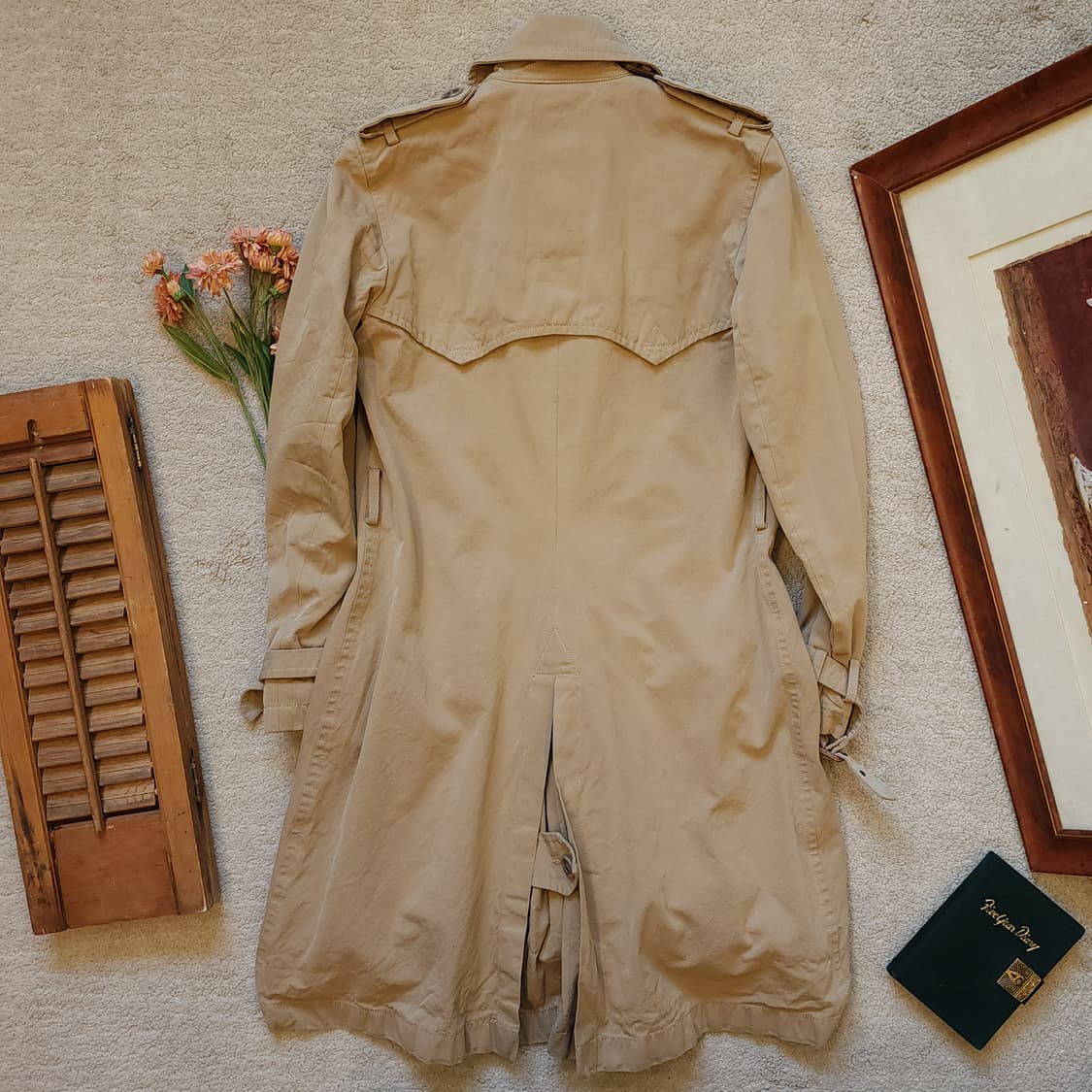 폴로 랄프로렌 여성용 코튼 더블 트렌치 코트 2 상품이미지2