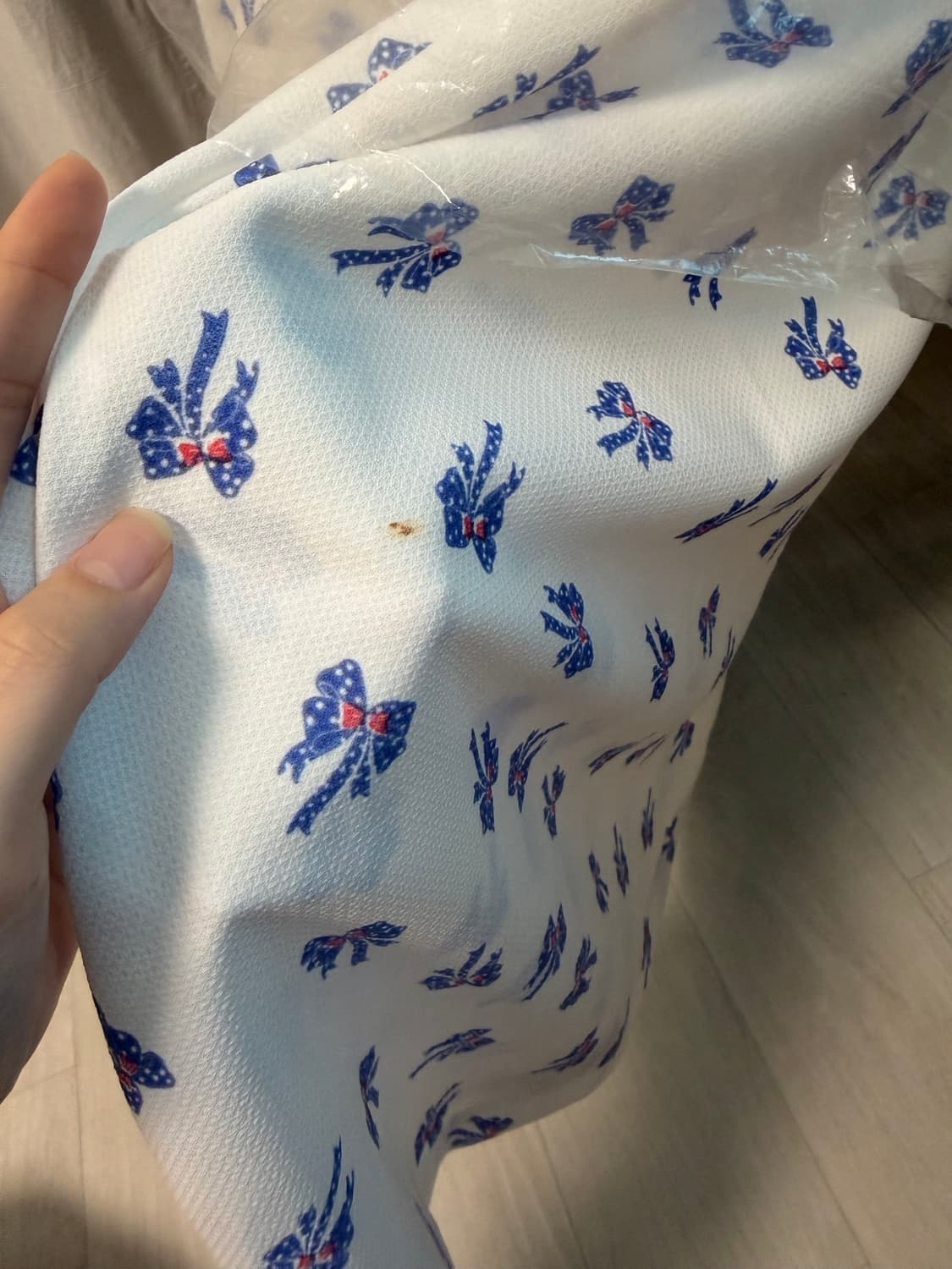 프레클 블루 리본 원피스 🎀🦋 상품이미지3