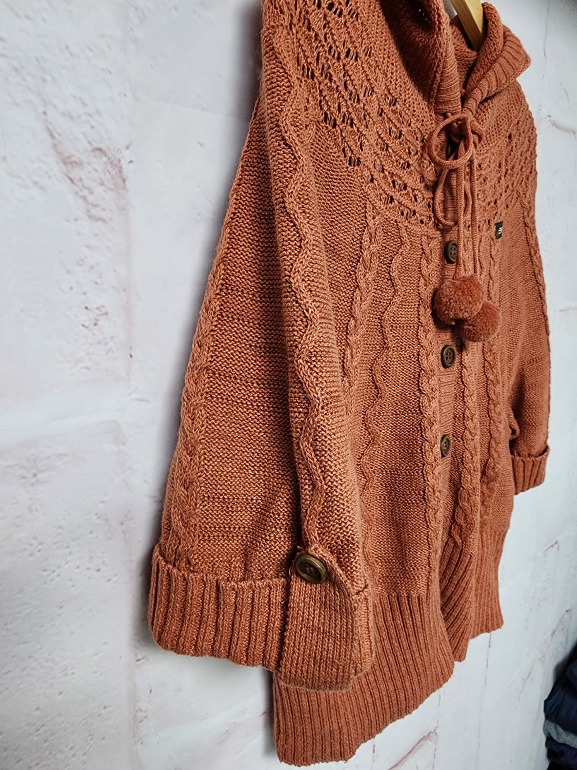 Thursday Island 후드 니트 가디건 상품이미지6