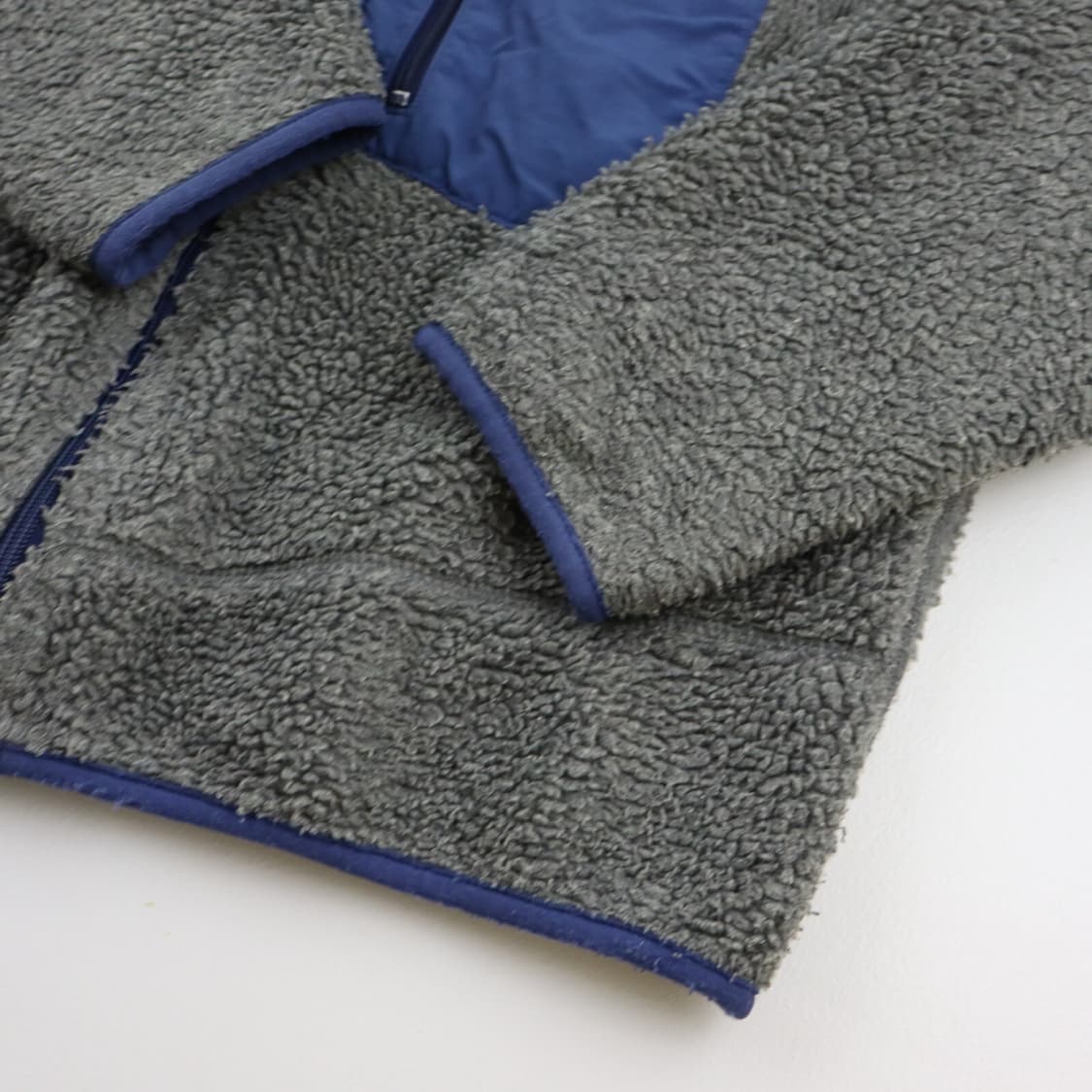 90s 파타고니아 레트로-X 그레이/네이비 USA 상품이미지3