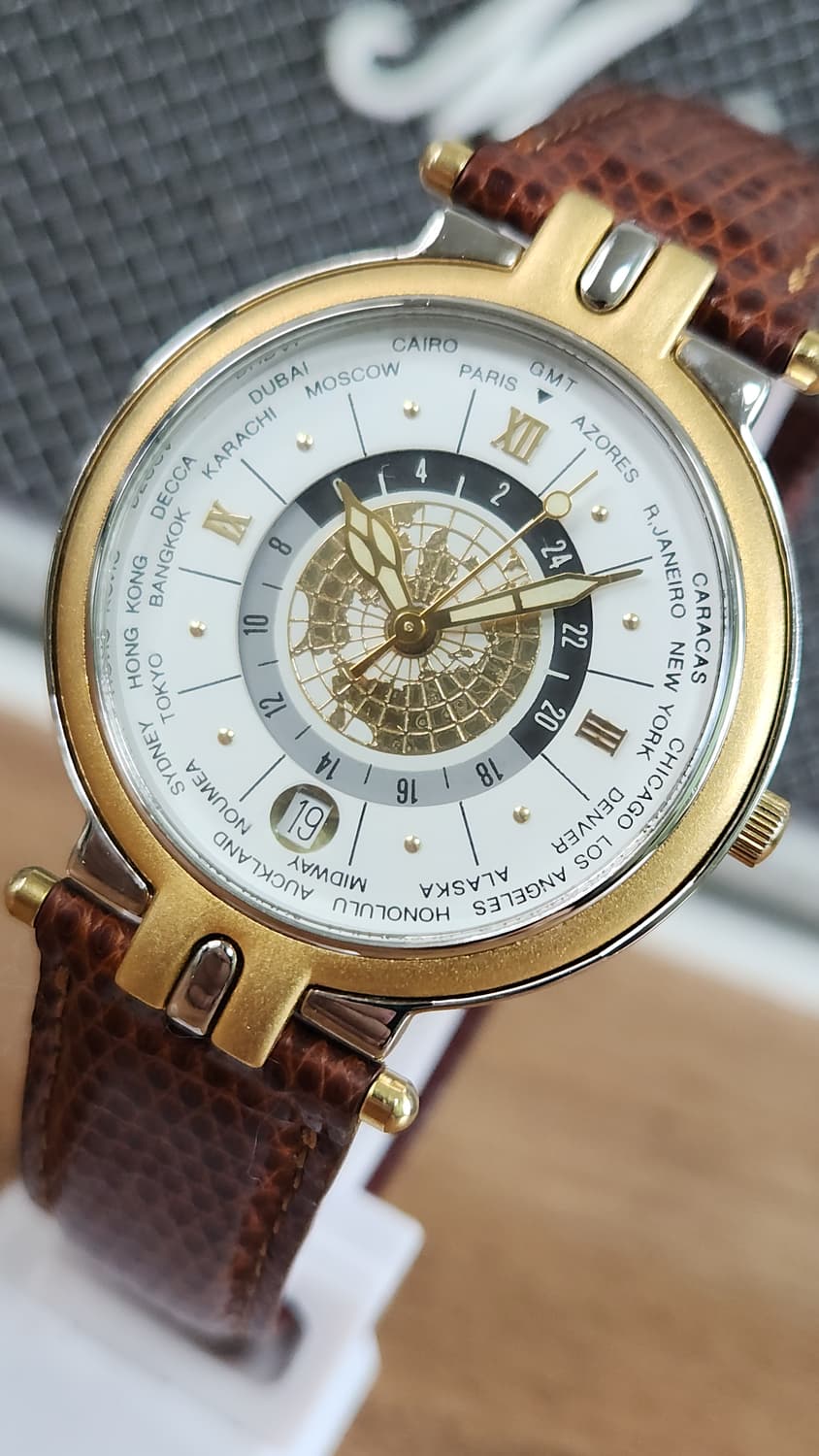 #  ECCO 에코 빈티지 레어 월드타임 명품시계 급처 상품이미지2