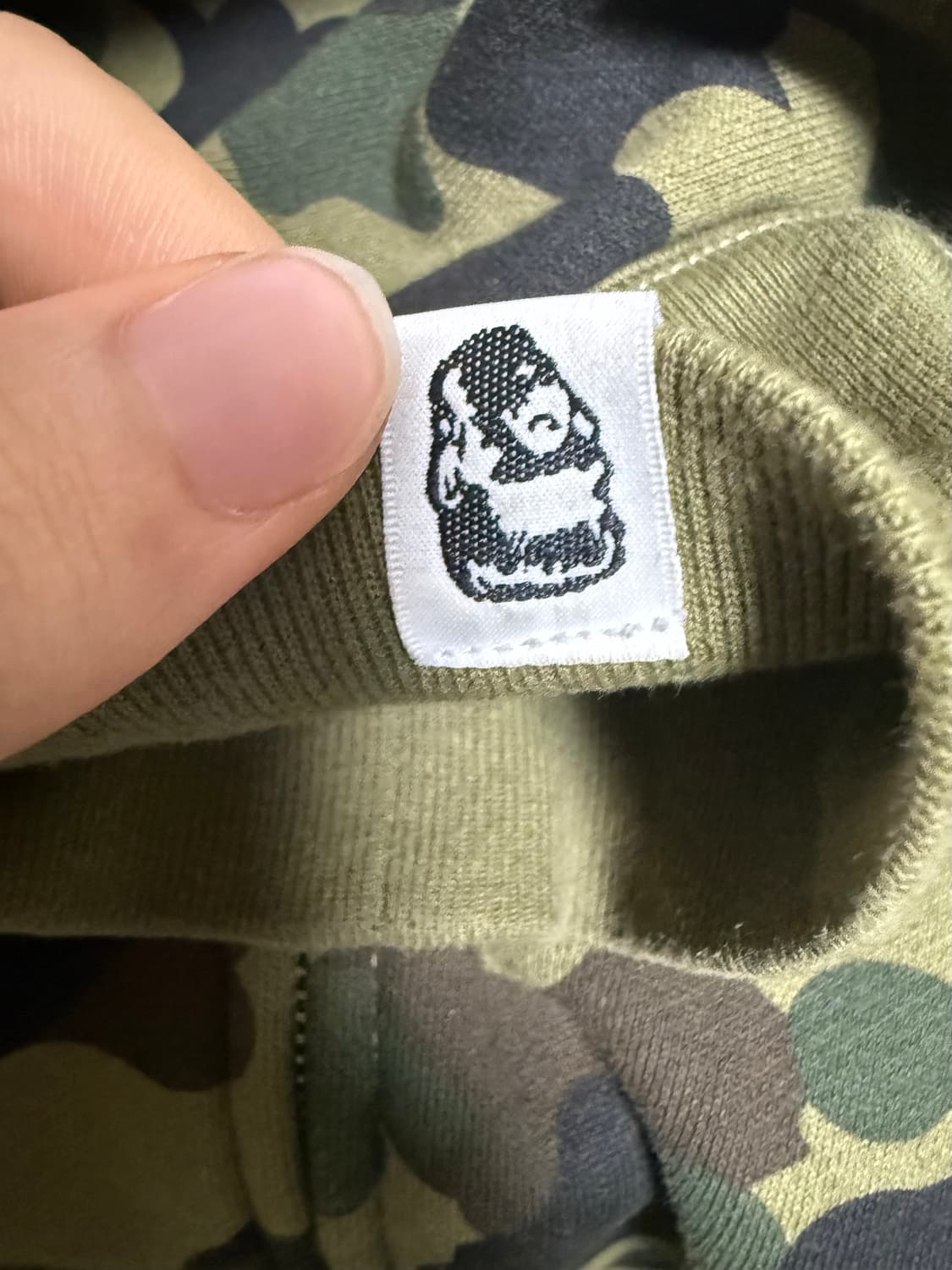 베이프 샤크후드 녹계 XL 상품이미지6