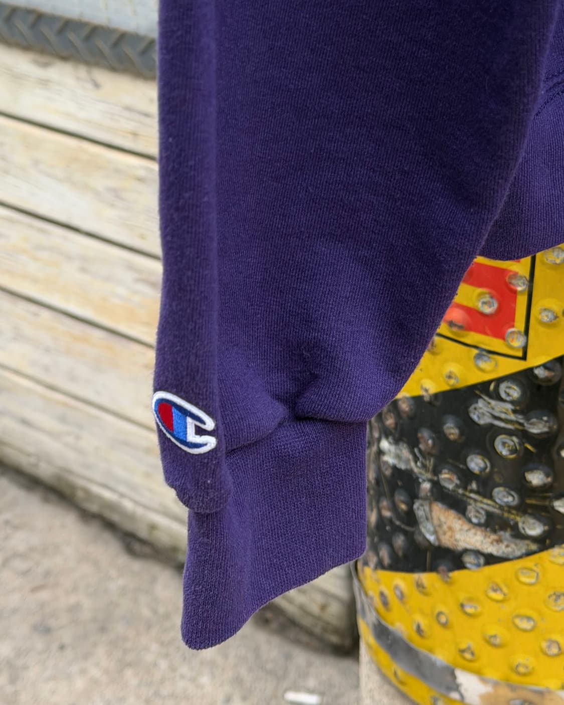 Champion tulane maroi gras purple hoodie 상품이미지7