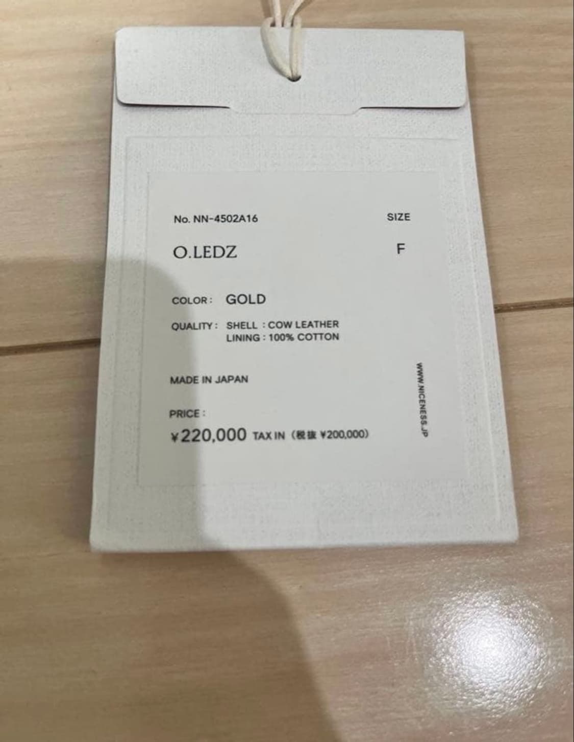 25aw O.LEDZ 상품이미지6