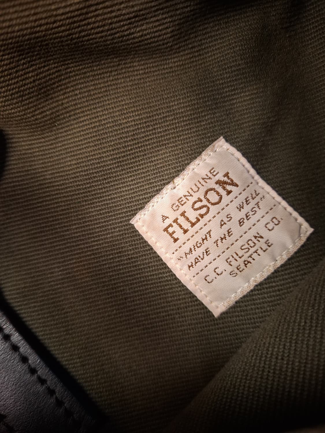 오리지날 필슨 러기드 트윌 토트백 260 상품이미지5