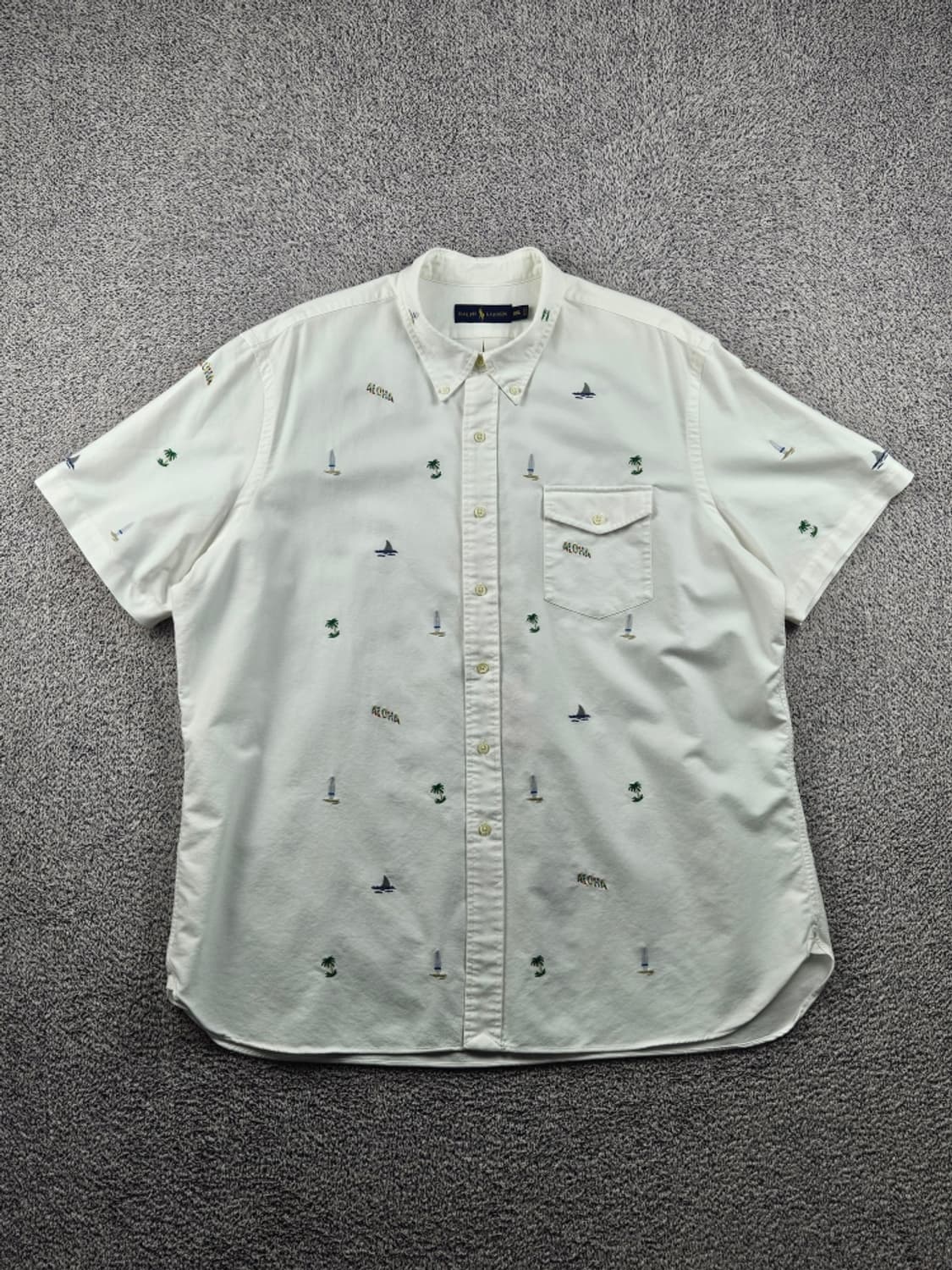 폴로랄프로렌 세일링 패턴 반팔 셔츠 ( 2XL ) / 12537 상품이미지2