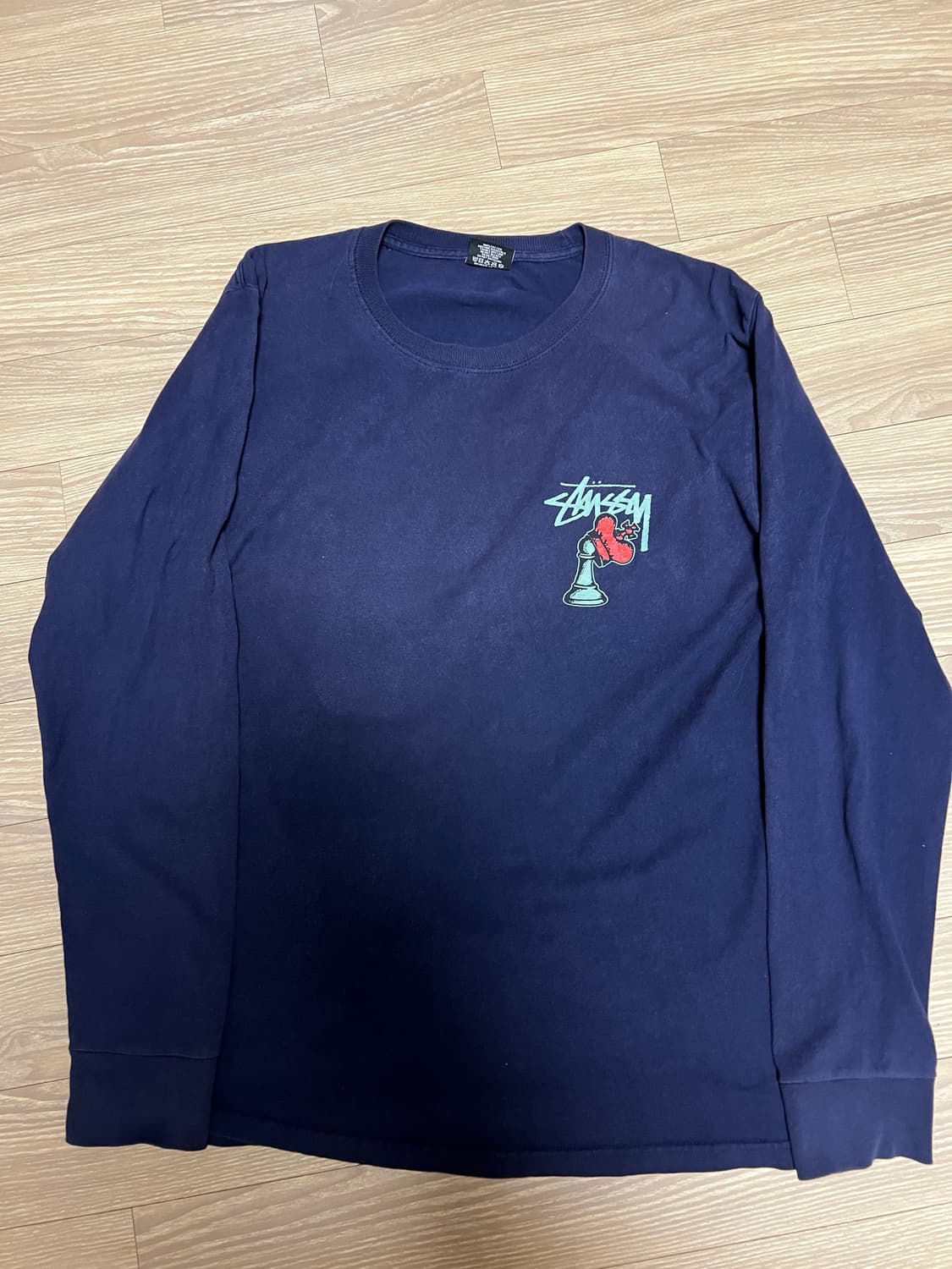 스투시 체스티 롱슬리브 빈티지 M 상품이미지1