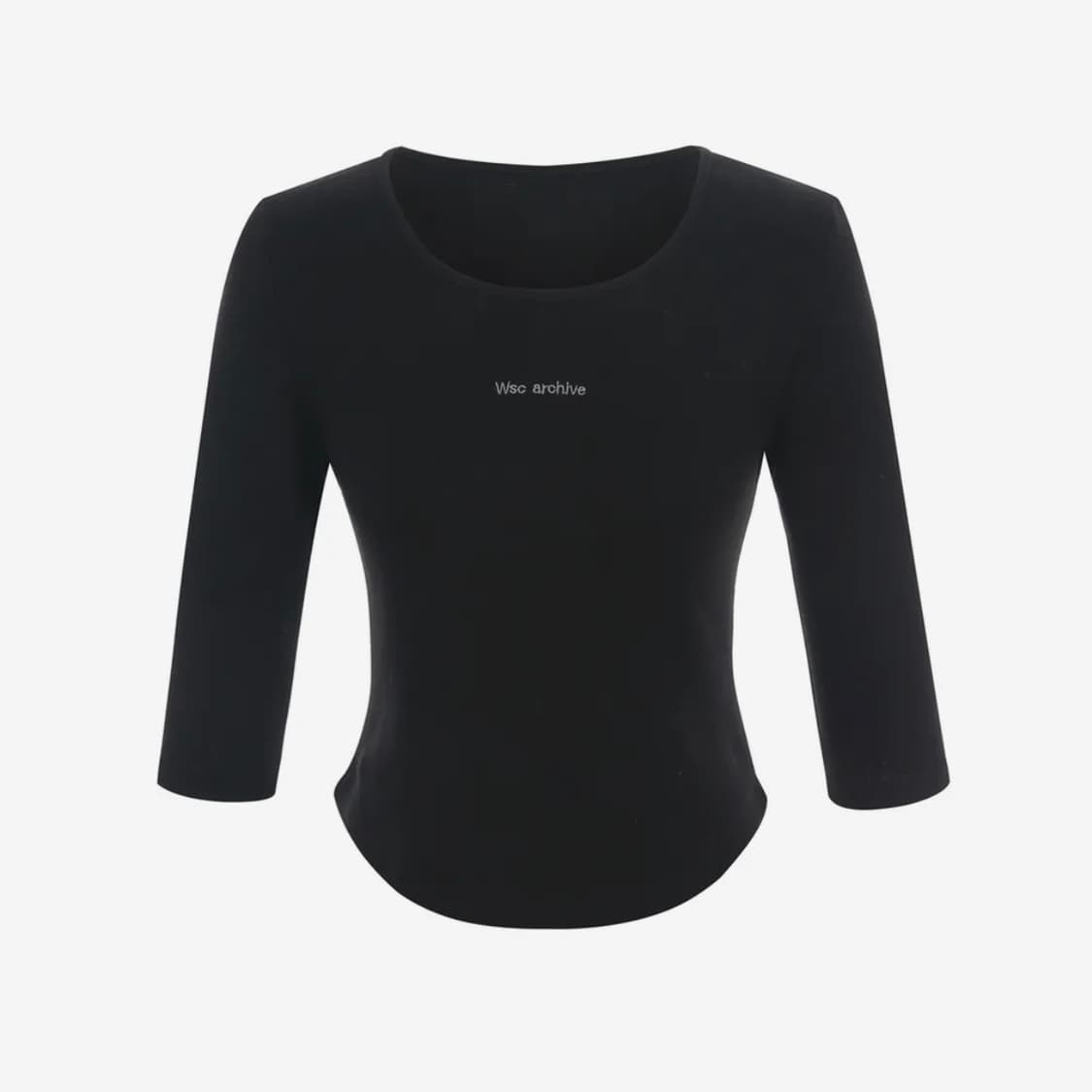 더블에스씨 아카이브 3/4 Petaline Tee 001  상품이미지1