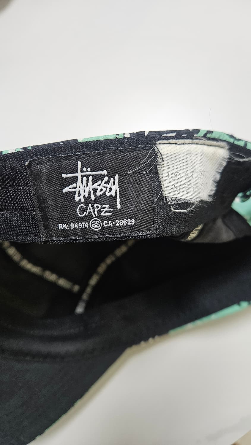 스투시 프린팅 캠프캡 상품이미지4